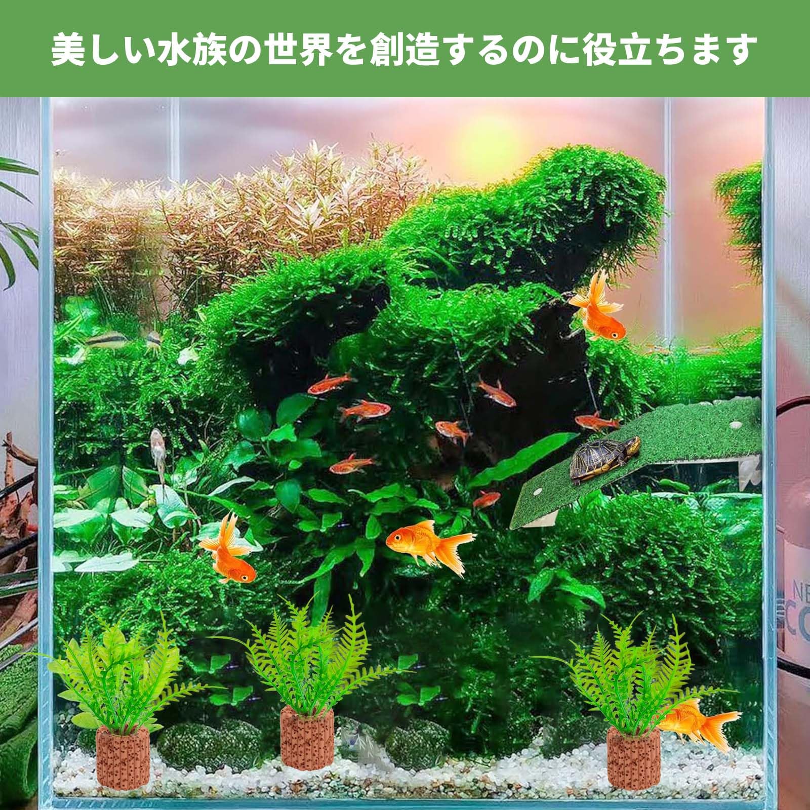 【即購入OK♥】10個セット 水生植物固定リング 水槽オーナメント おもり Amazon.co.jp: エイトショップ 屋 水生植物固定リング 水草固定